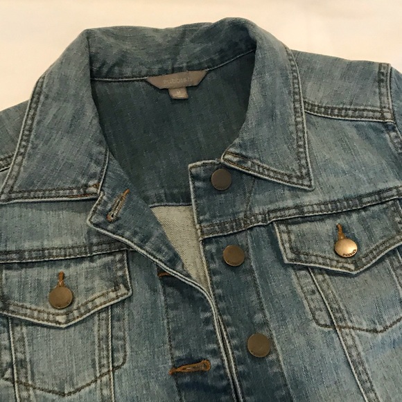 Women’s Rubbish Cropped Jean Jacket size M - Picture 3 of 6